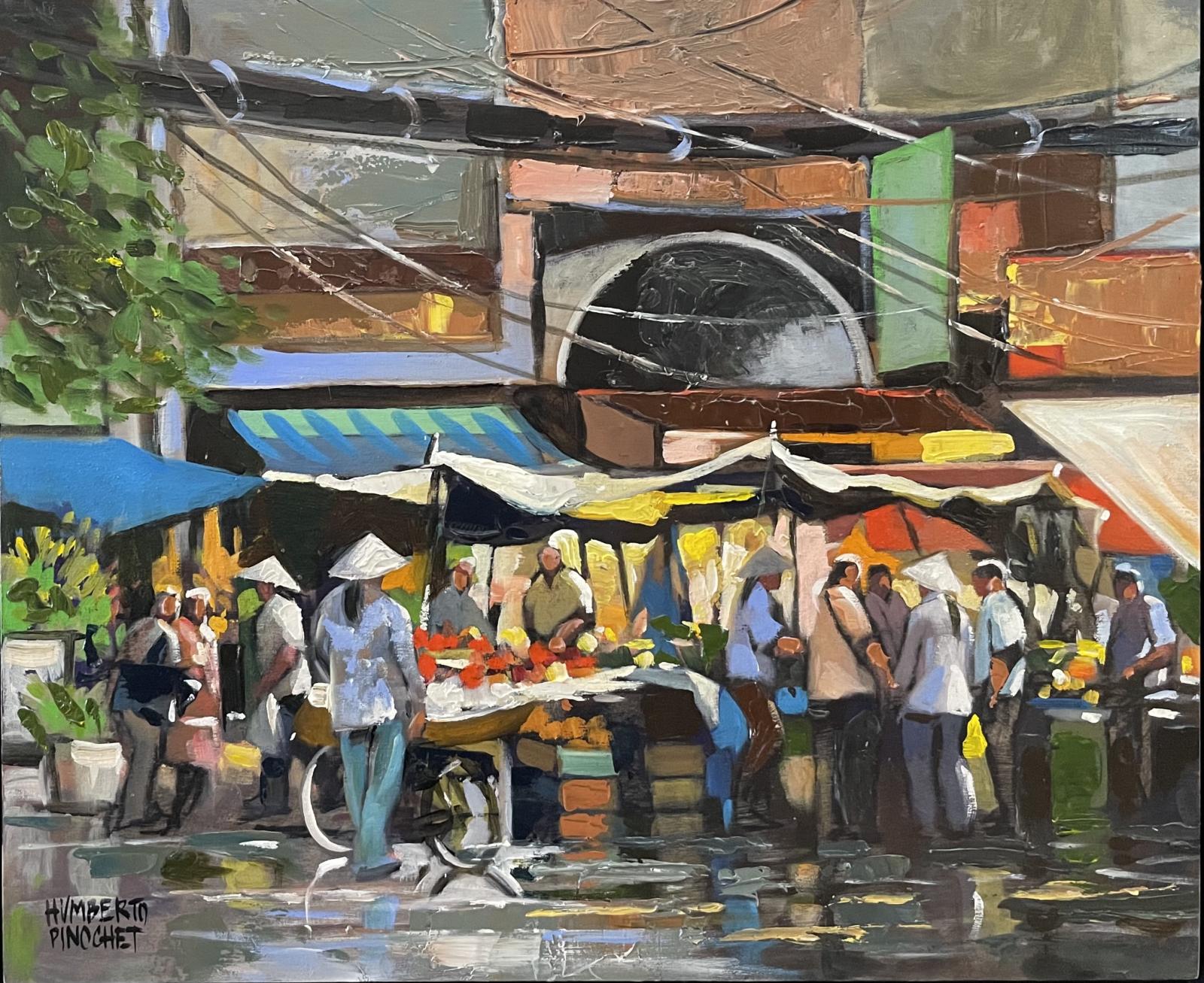 À la porte du marché (Linares)