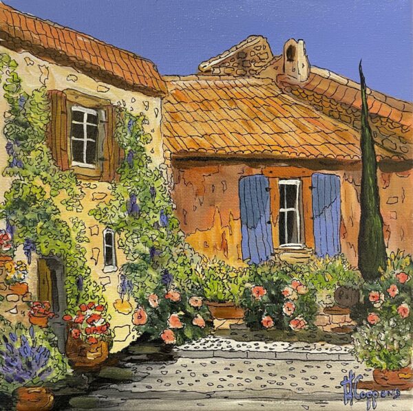 En haut du village perché