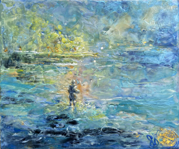 Dans le miroir de l'eau