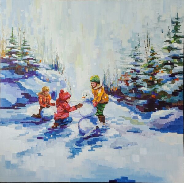 The Poetry of the First Snow – The Joys of Childhood – Pixelism.