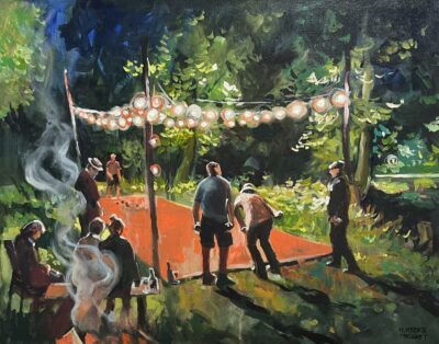 Soirée de pétanque