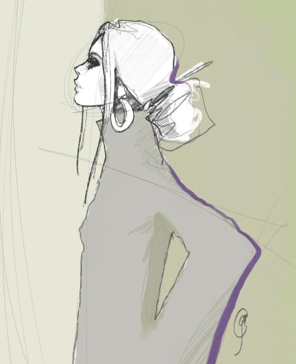 Narrow line (Digital artwork 1/25)