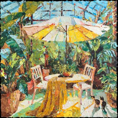 Parasol jaune