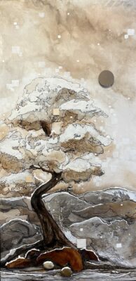 Vent de sépia et de neige